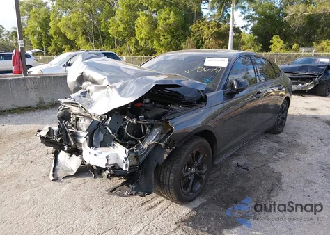 2025 Honda Accord Se из США, поврежденный, VIN 1HGCY1F4XSA040672